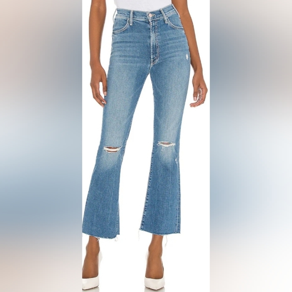 MOTHER The Hustler Ankle Fray in Understudy Size 27.